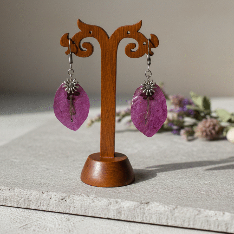Handmade Resin EARRING N19