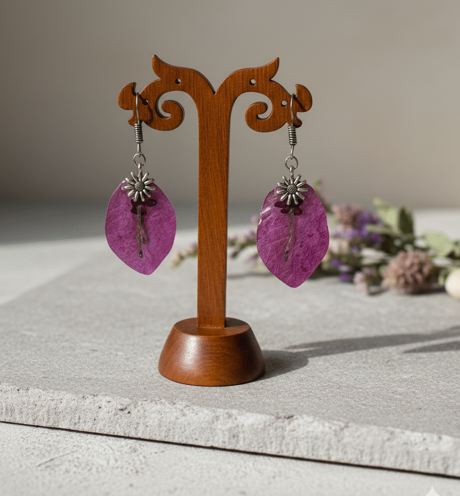 Handmade Resin EARRING N19