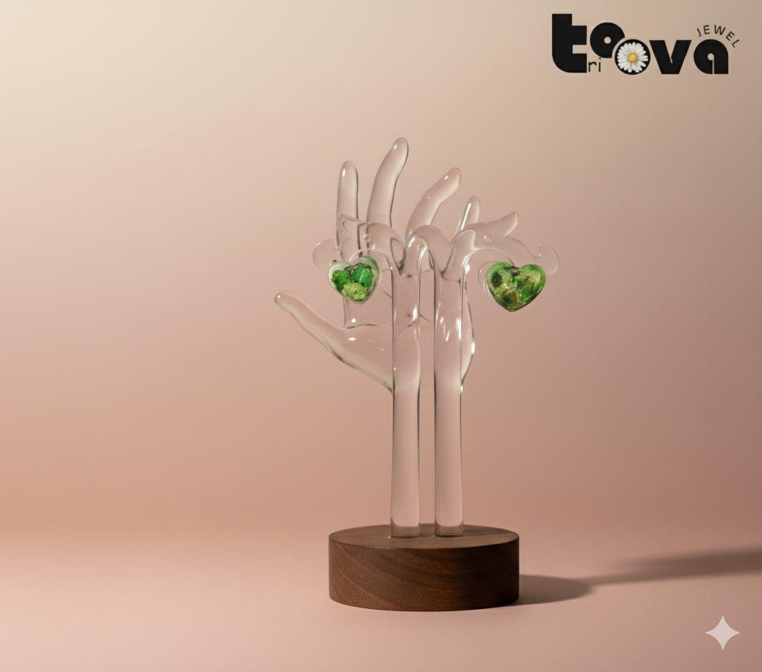 Handmade Resin EARRING N16