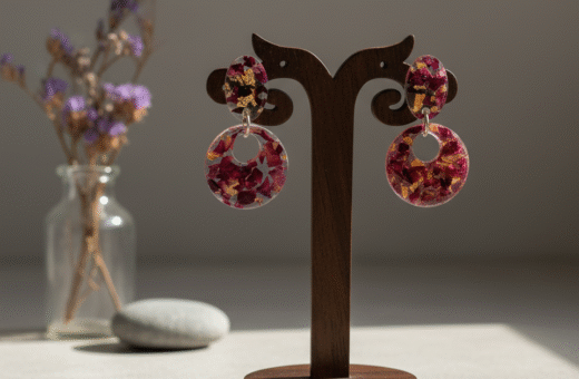 Handmade Resin EARRING N17