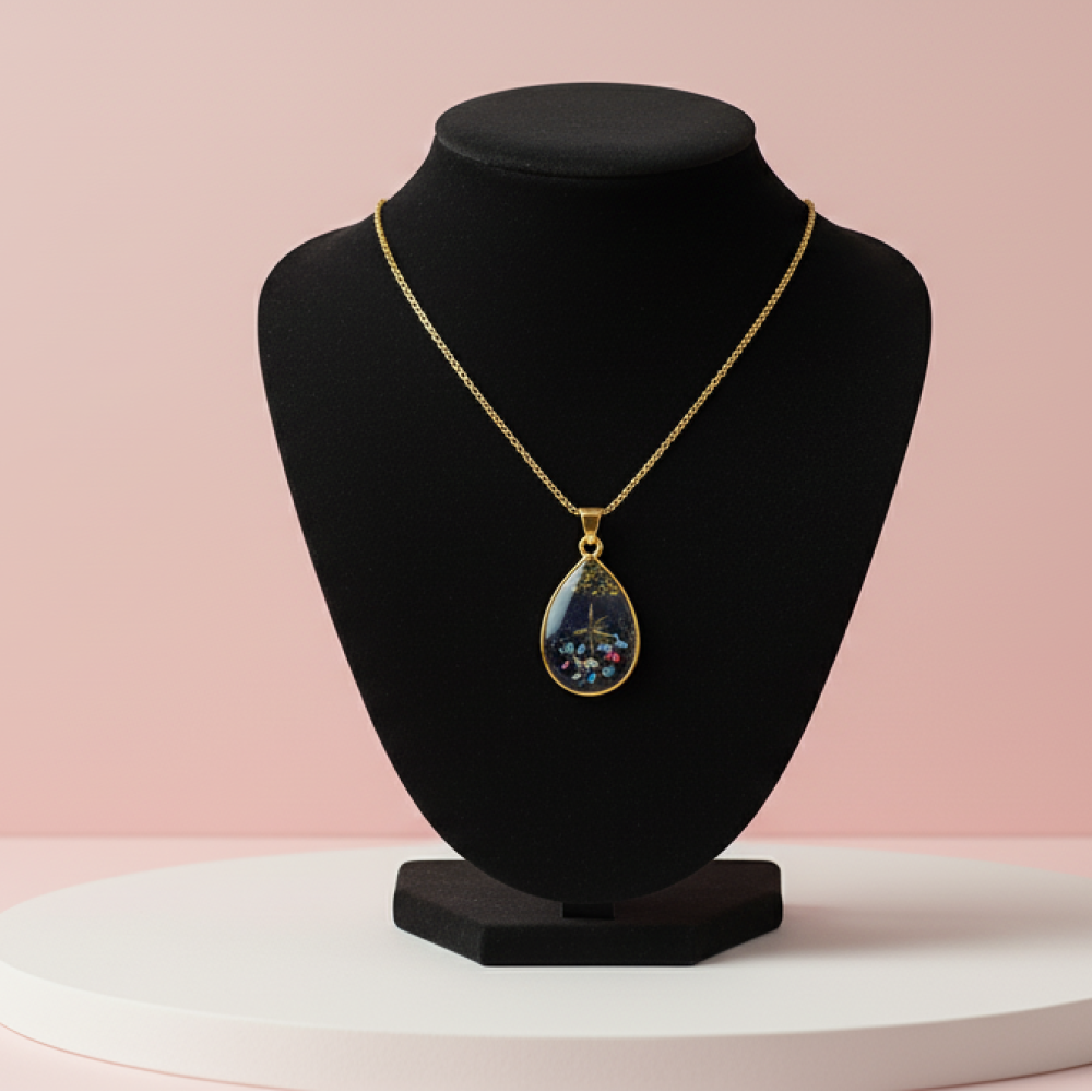 Handmade Resin Pendent N11