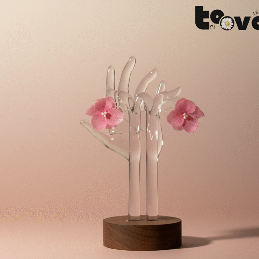 Handmade Resin EARRING N14