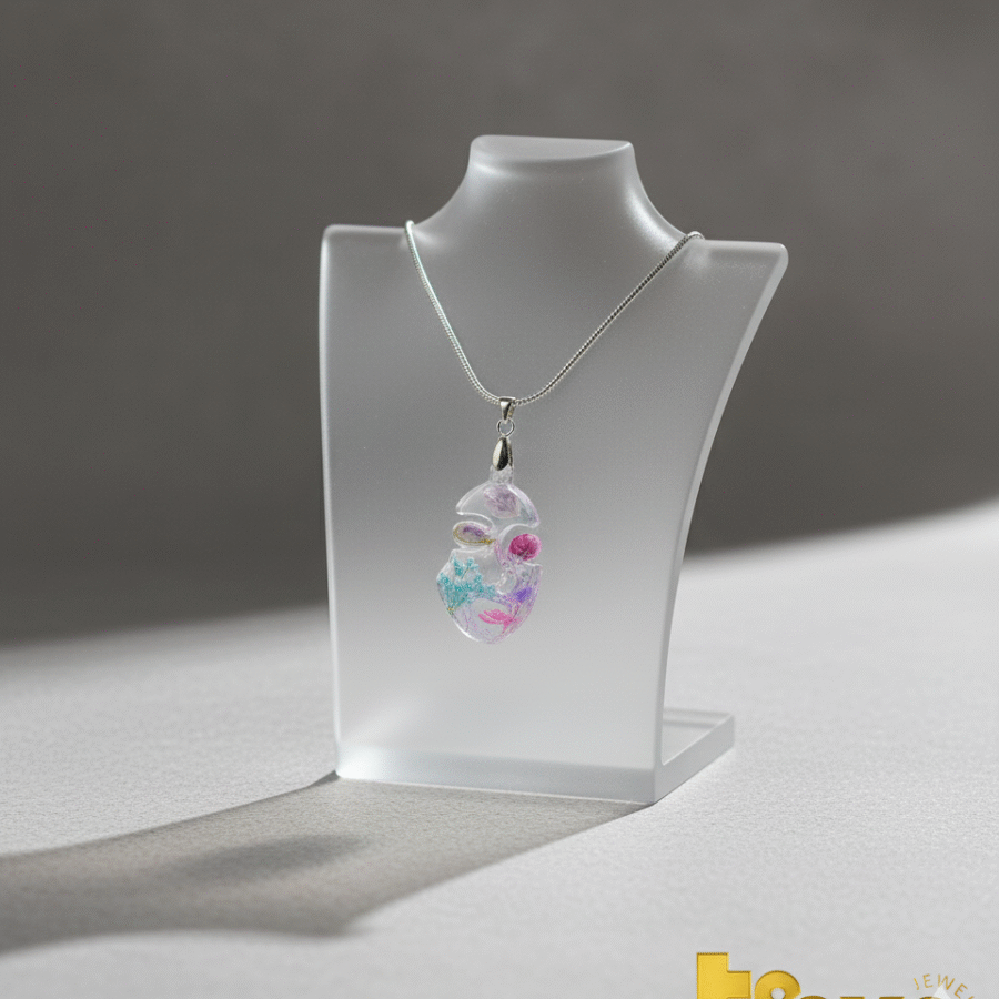 Handmade Resin Pendent N9